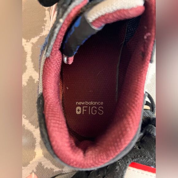 New Balance Collab w FIGS Red and Blue Athletic Shoes with Mesh and Suede comfy - Picture 4 of 13